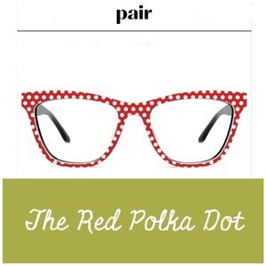 Pair Brand Topper for the Harper The Red Polka Dot No Longer Available